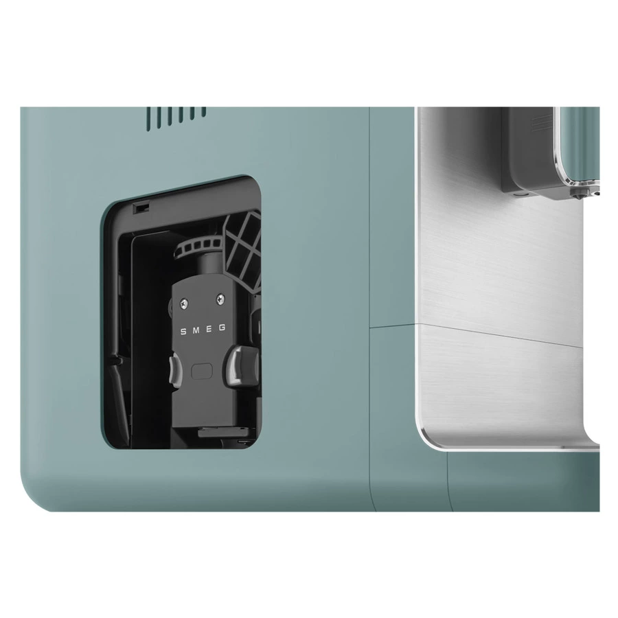 Кофемашина автоматическая SMEG BCC01EGMEU Collezione, 7 программ кофе, изумрудно-зеленая