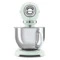 Миксер планетарный SMEG SMF03PGEU, 800 Вт, чаша стальная 4,8л, 3 насадки, алюминий литой, зеленый