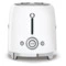 Тостер на 4 ломтика SMEG TSF02WHEU, 1500 Вт, белый
