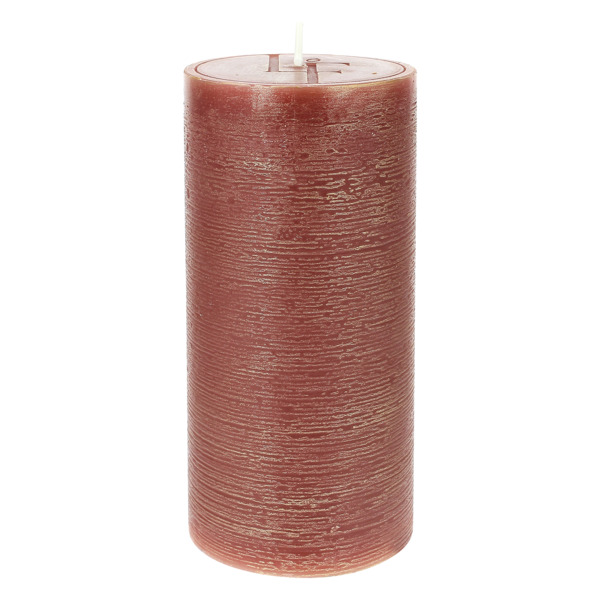Свеча интерьерная Bougies La Francaise Цилиндр 7х15 см, красная