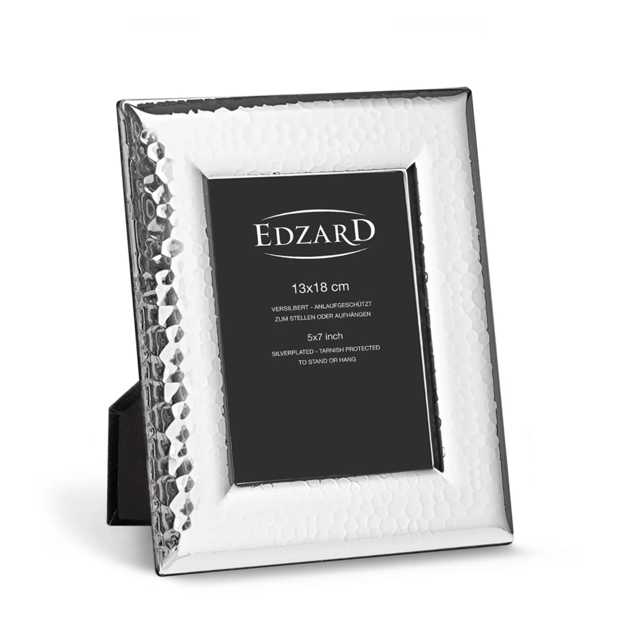 Рамка для фото Edzard Позитано 13х18 см, посеребрение