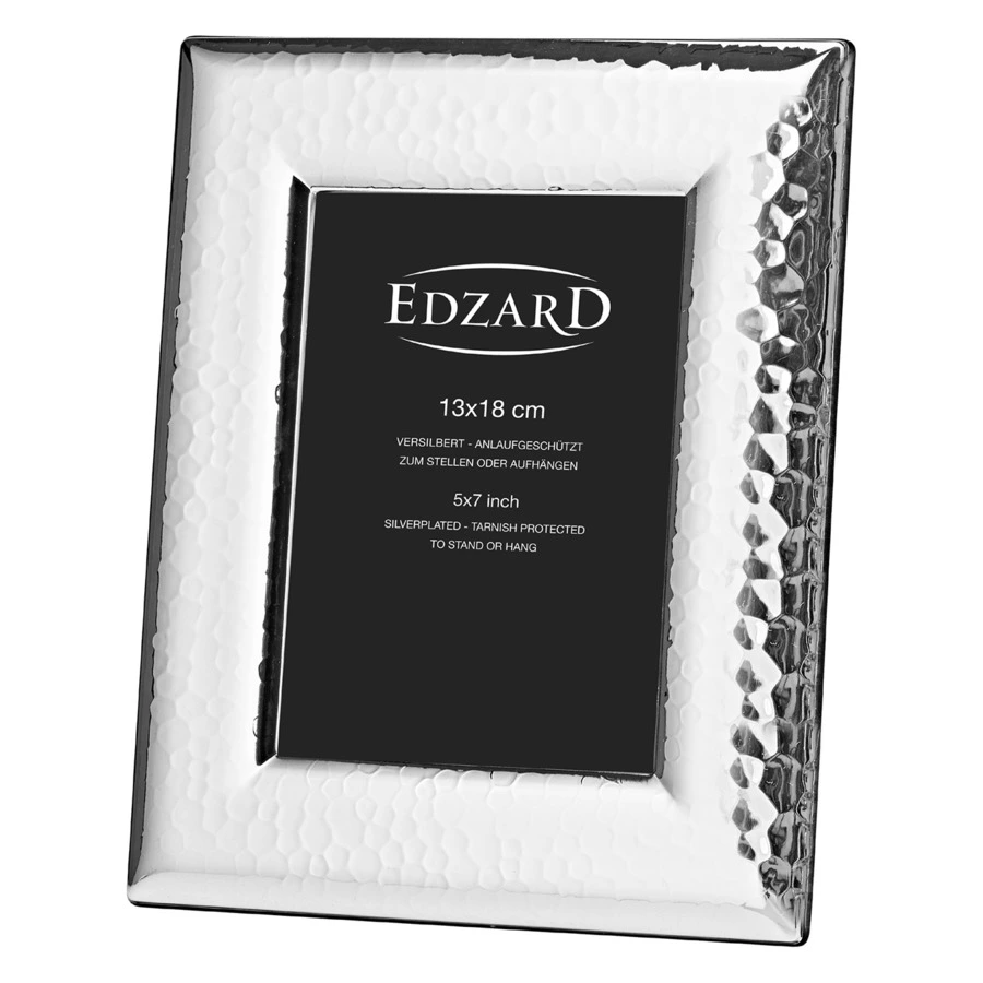 Рамка для фото Edzard Позитано 13х18 см, посеребрение
