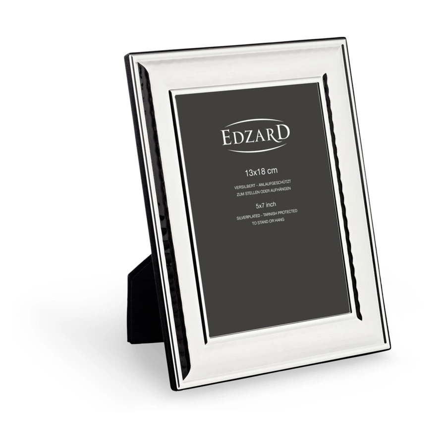 Рамка для фото Edzard Урбино 13х18 см, посеребрение