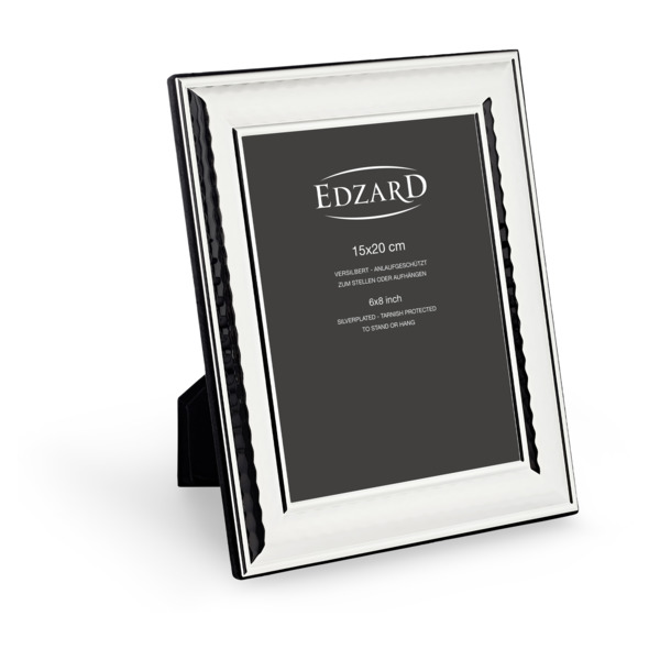 Рамка для фото Edzard Урбино 15х20 см, посеребрение