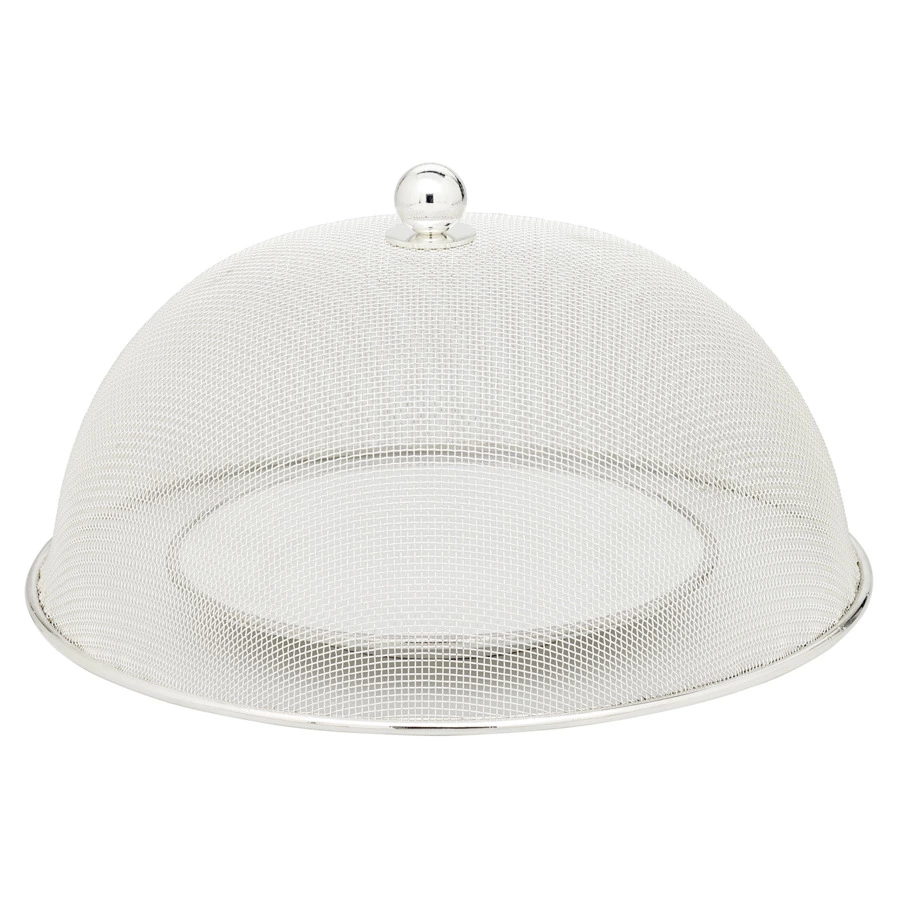 Клош для тарелок Edzard сетчатый d30хh16см, посеребрение