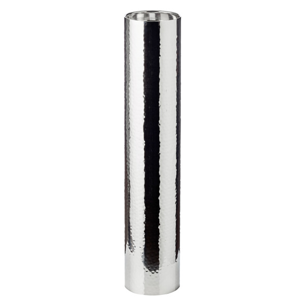 Подсвечник для интерьерной свечи Edzard Бостон Д12хН60 см, для свечи 10 см, никелированная сталь