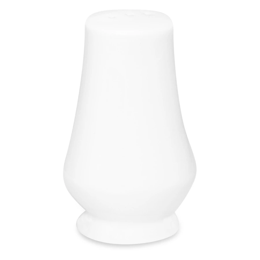 Набор солонки с перечницей Narumi Белый декор 8,5 см, фарфор костяной