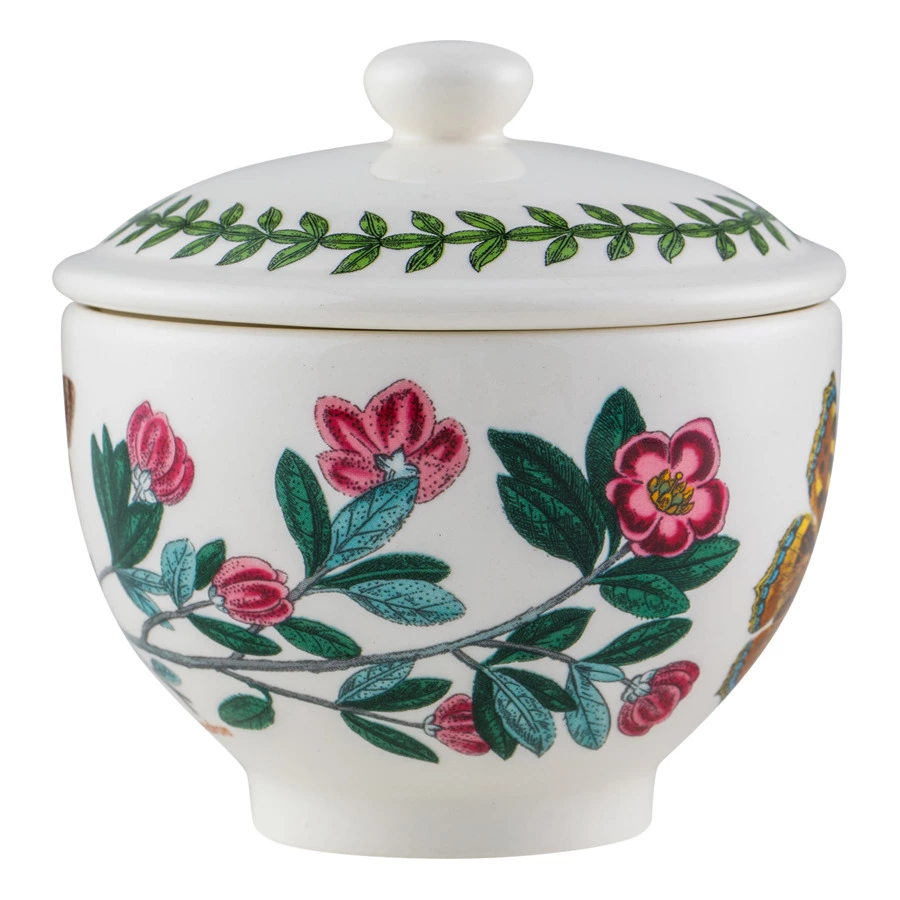 Сахарница с крышкой Portmeirion Ботанический сад Рододендрон 250 мл