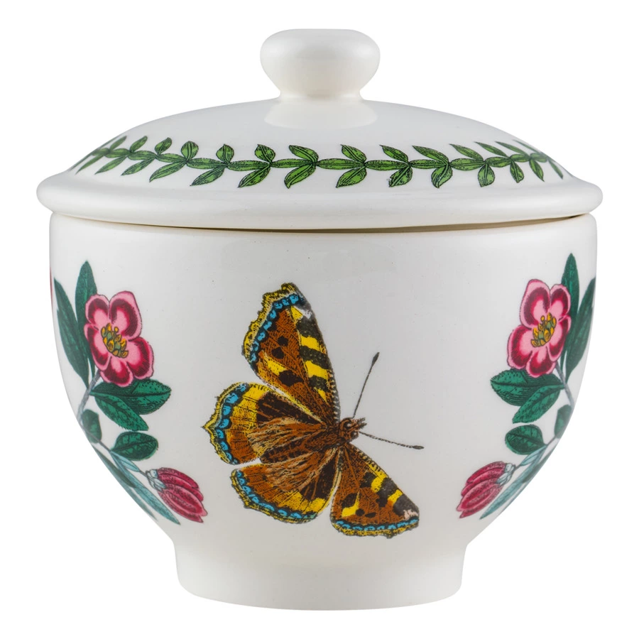 Сахарница с крышкой Portmeirion Ботанический сад Рододендрон 250 мл