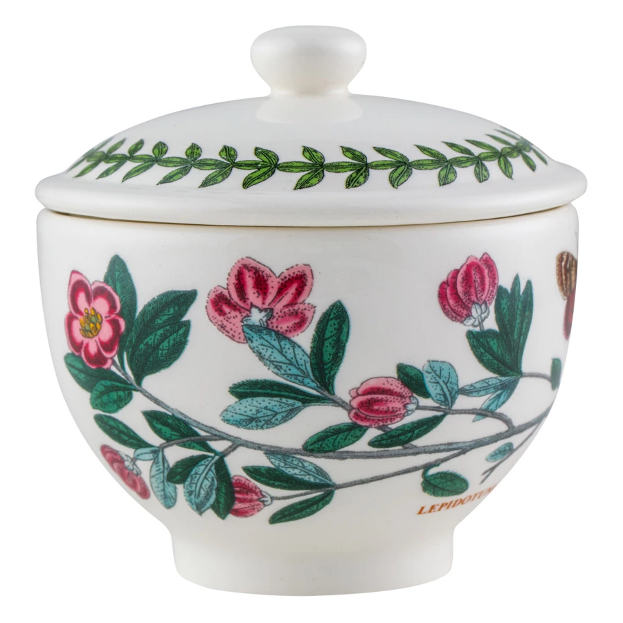 Сахарница с крышкой Portmeirion Ботанический сад Рододендрон 250 мл