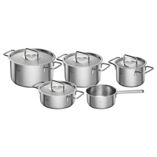 Набор кастрюль Fissler Pure из 5 предметов, сталь нержавеющая