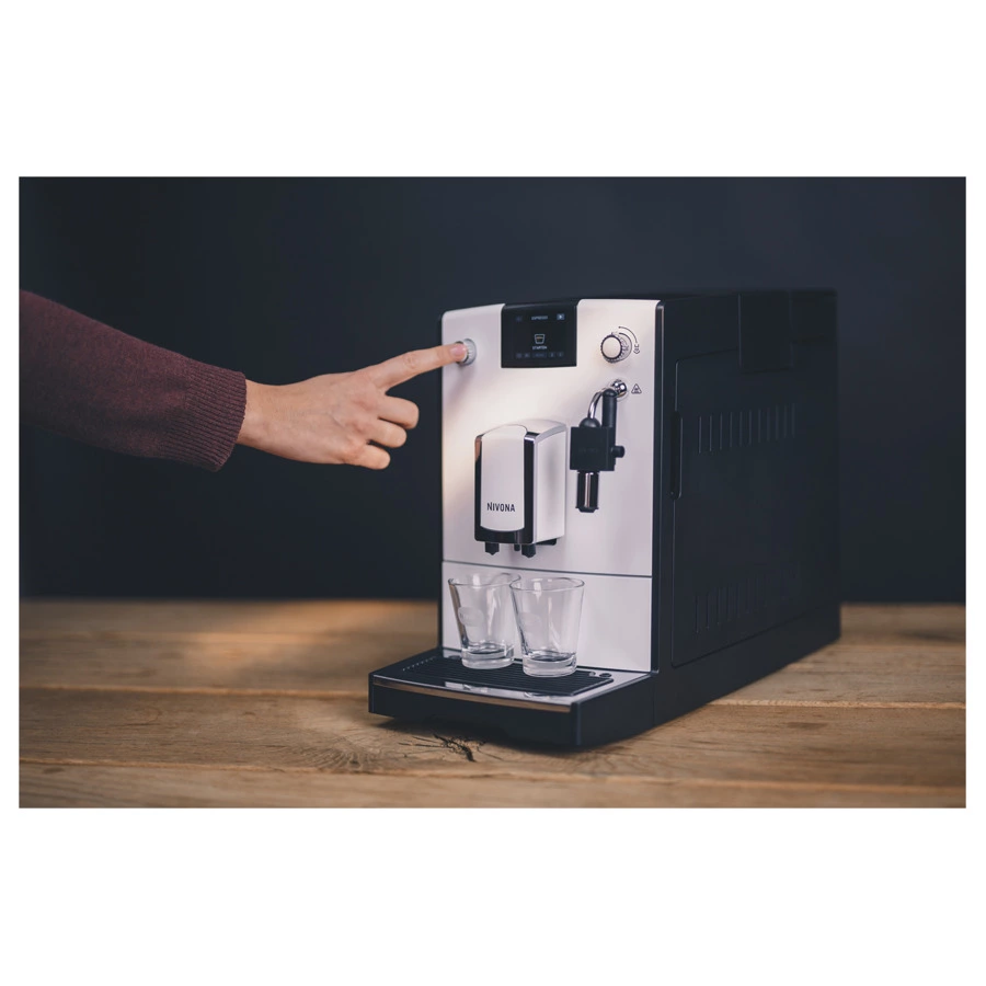Кофемашина Nivona CafeRomatica NICR 560 29х39х53 см, пластик, серебристая, п/к