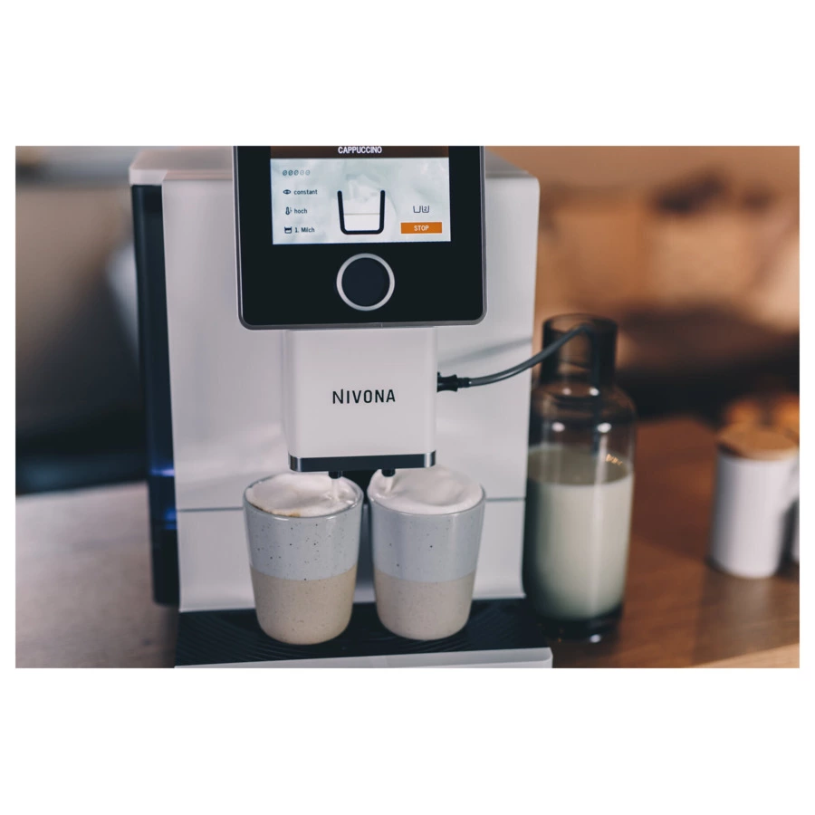Кофемашина Nivona CafeRomatica NICR 965 48х39х59 см, серебристая, черная, п/к