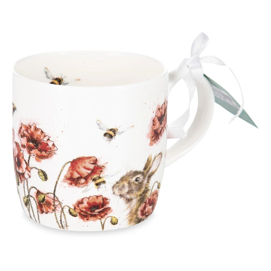 Кружка Royal Worcester Забавная фауна Пчелы 310 мл, фарфор костяной