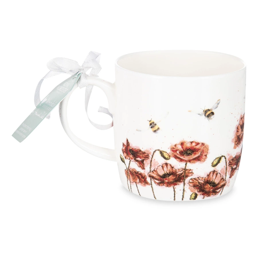 Кружка Royal Worcester Забавная фауна Пчелы 310 мл, фарфор костяной