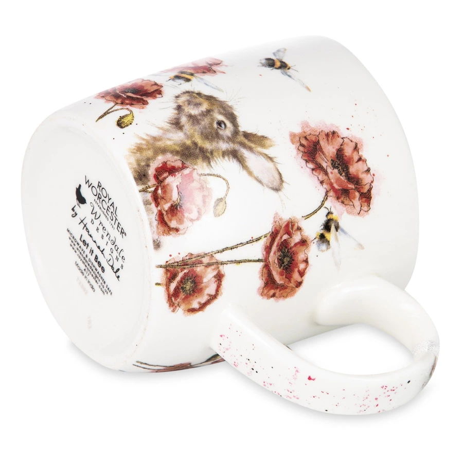 Кружка Royal Worcester Забавная фауна Пчелы 310 мл, фарфор костяной