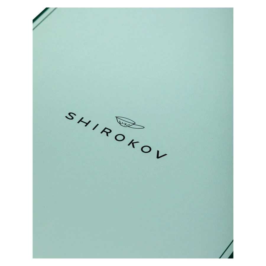 Скульптура Shirokov Дед Мороз 33x18 см, фарфор костяной, белая, п/к