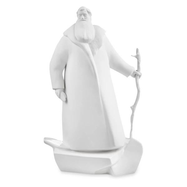 Скульптура Shirokov Дед Мороз 33x18 см, фарфор костяной, белая, п/к