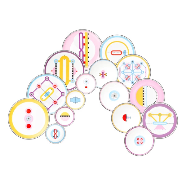 Сервиз столовый Shirokov Мемфис на 4 персоны, 16 предметов, фарфор костяной, п/к