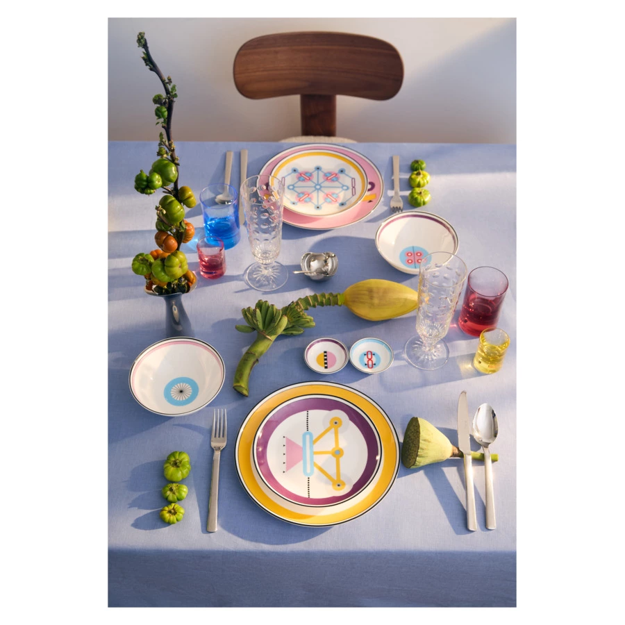 Сервиз столовый Shirokov Мемфис на 4 персоны, 16 предметов, фарфор костяной, п/к