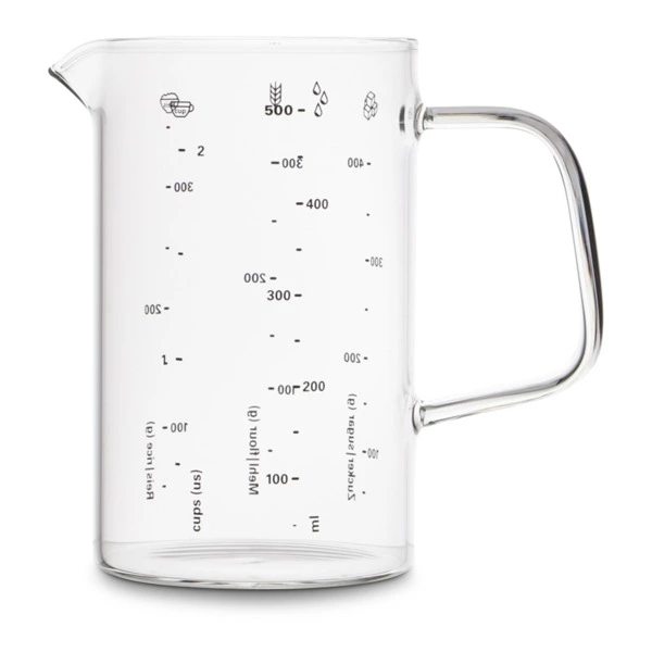 Мерный стакан Weis 500 мл, боросиликатное стекло