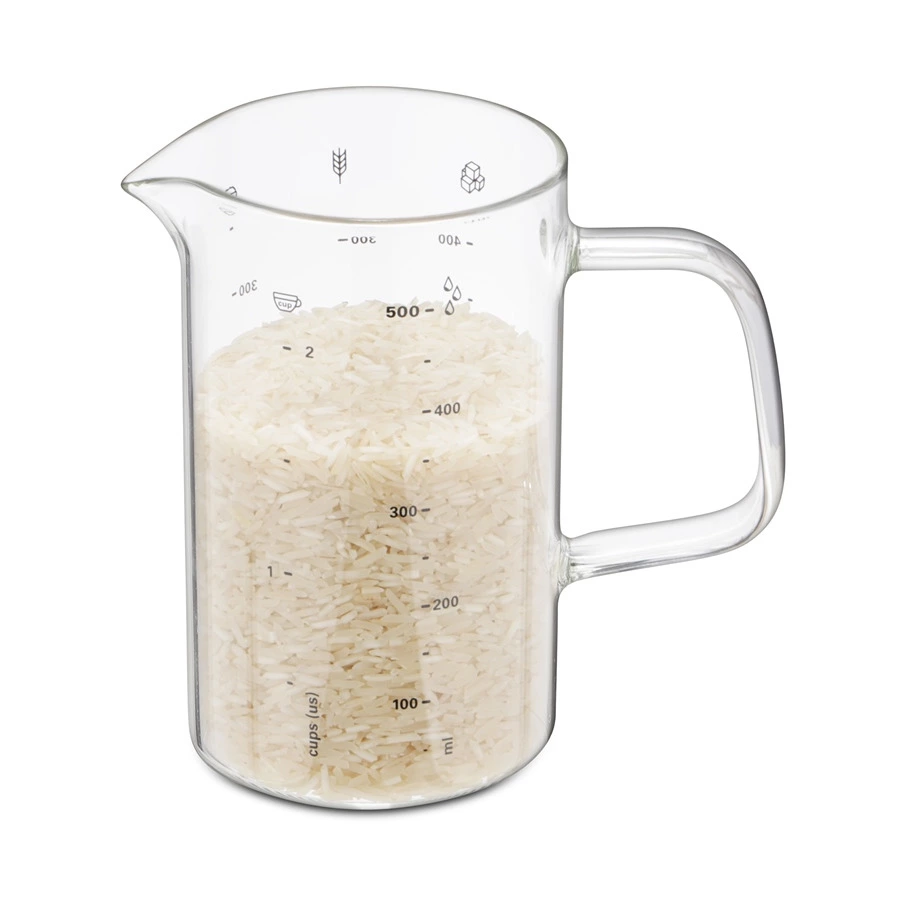 Мерный стакан Weis 500 мл, боросиликатное стекло