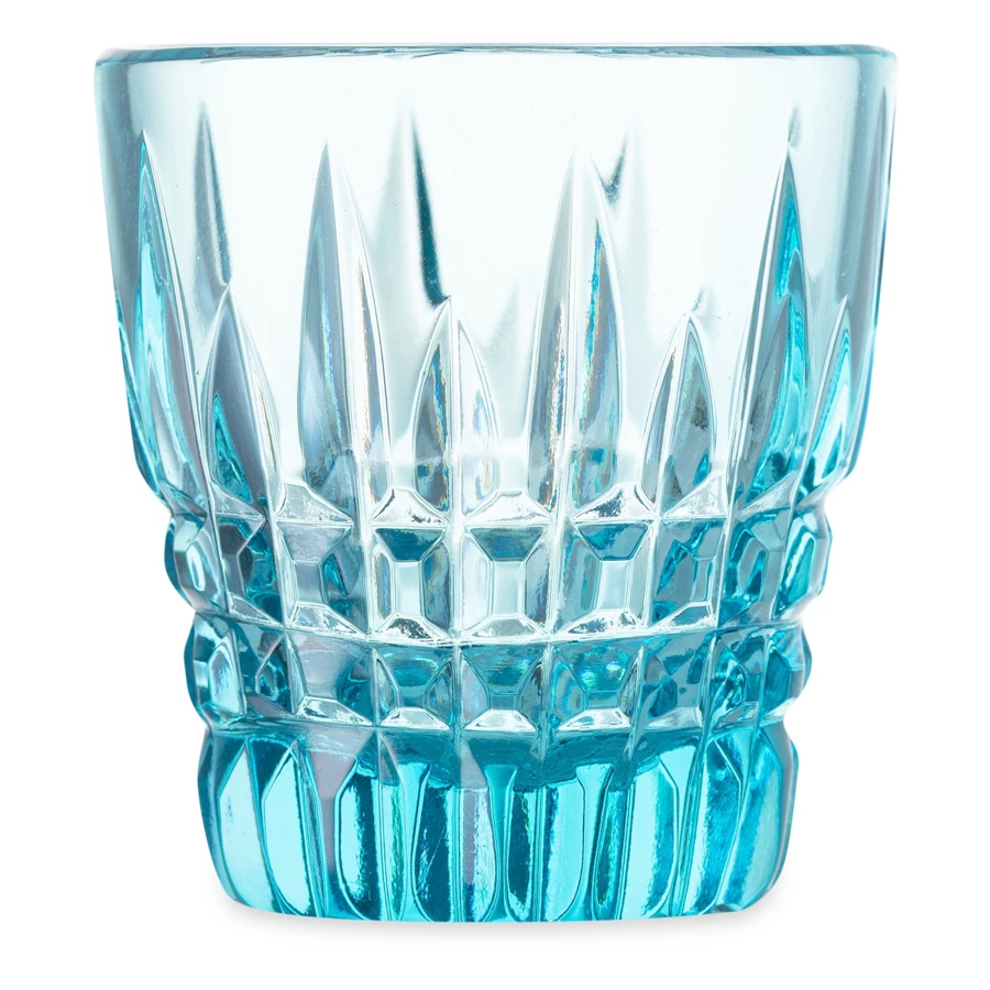 Рюмка для водки ГХЗ Медовый спас Ноготок 40 мл, хрусталь, бирюзовая