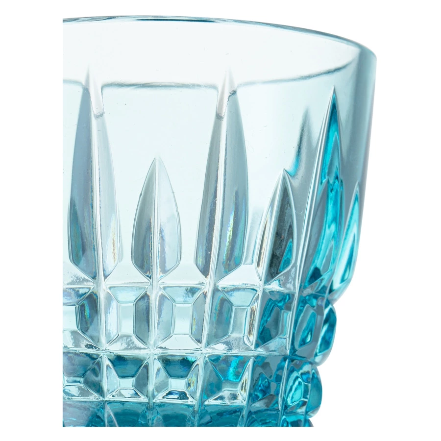 Рюмка для водки ГХЗ Медовый спас Ноготок 40 мл, хрусталь, бирюзовая