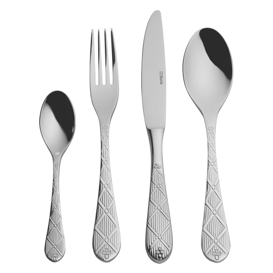 Набор столовых приборов Sola Windsor 24 предмета на 6 персон, Сталь нержавеющая, п/к