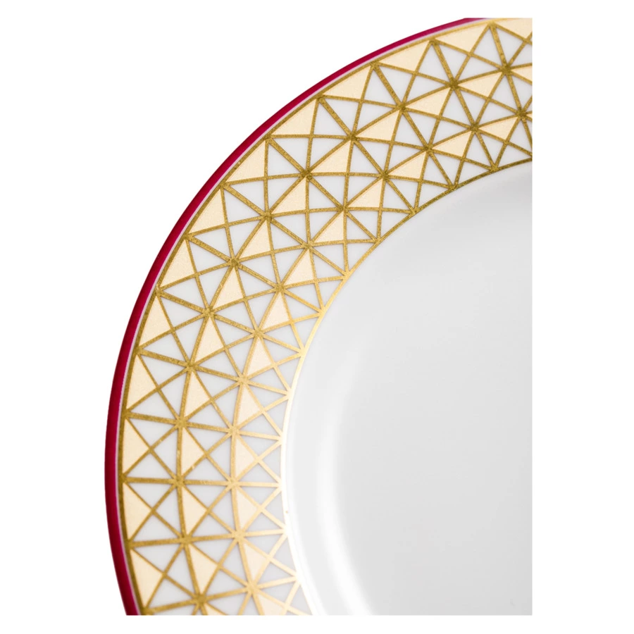 Сервиз кофейный ИФЗ Замоскворечье-2 Гербовая на 6 персон 19 предметов, фарфор твердый-Sale