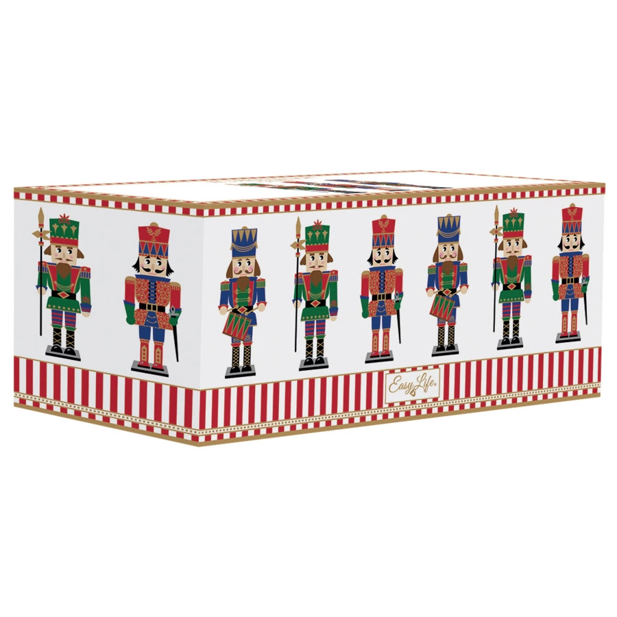 Набор подсвечников Easy Life Щелкунчик 6,5х9 см, 3 шт, фарфор твердый, п/к