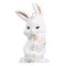 Игрушка елочная фигурка Bartosh Заяц 10 см, фарфор, п/к-sale