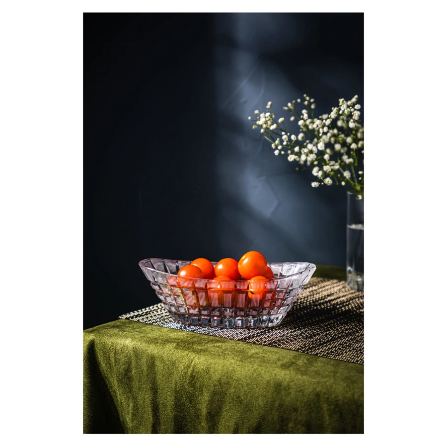 Салатник Неман Оливия 20,8х7 см, хрусталь-sale