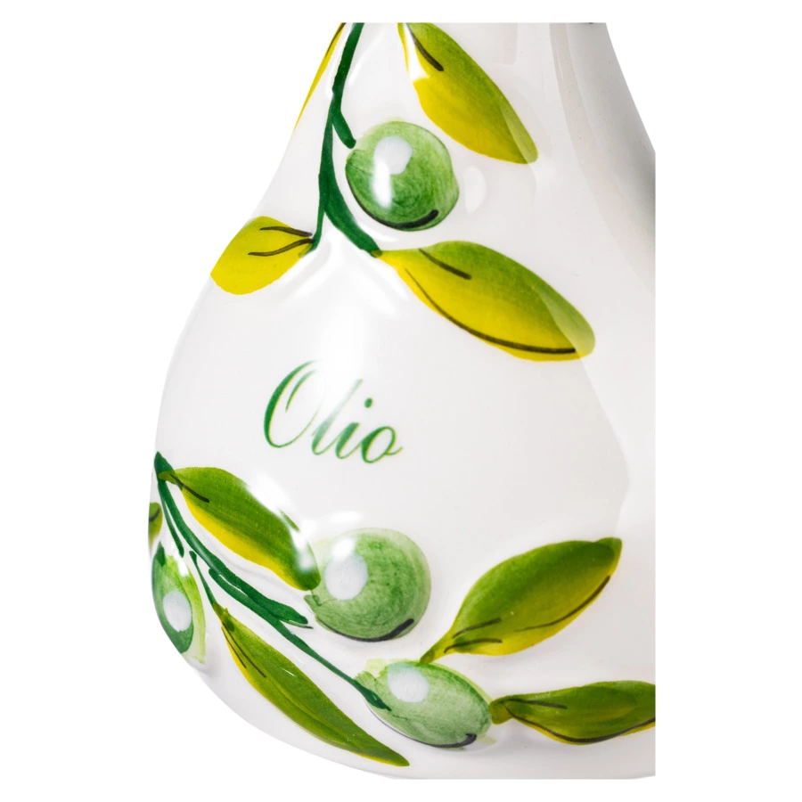 Бутылка для масла Edelweiss Оливки 10х7 см, h17 см, керамика
