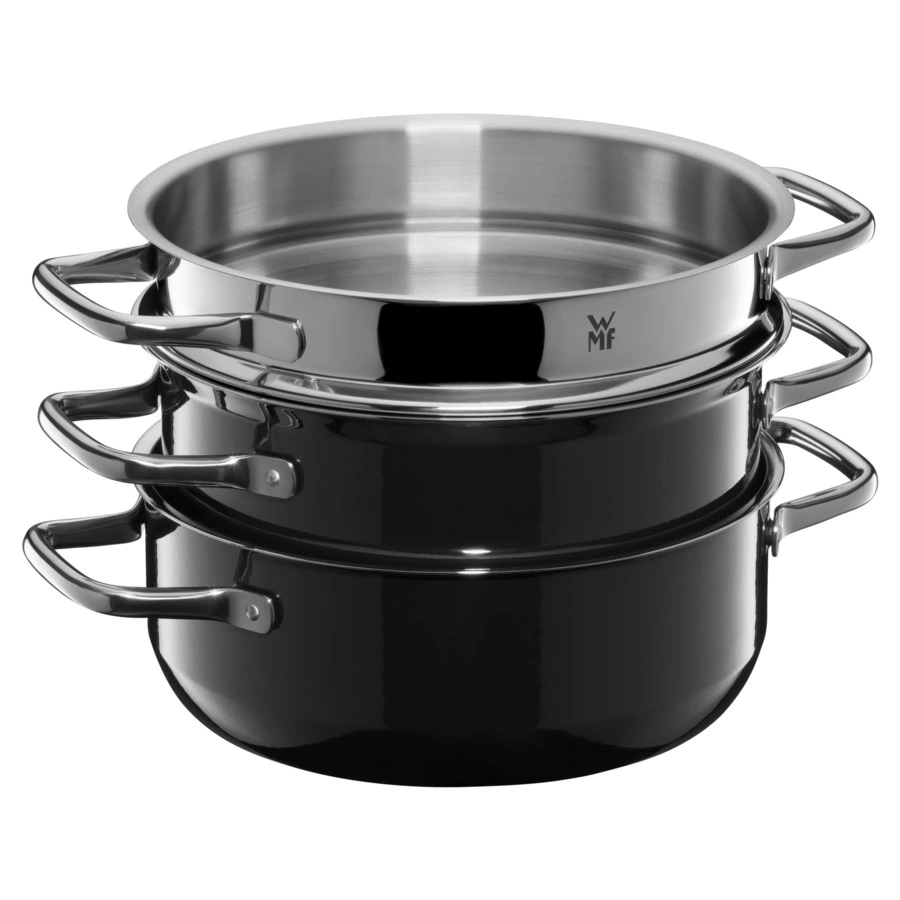 Набор кастрюль WMF Fusiontec Compact 3 шт, сталь нержавеющая
