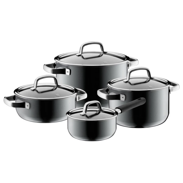 Набор кастрюль WMF Fusiontec Mineral Platinum 4 предмета, сталь нержавеющая