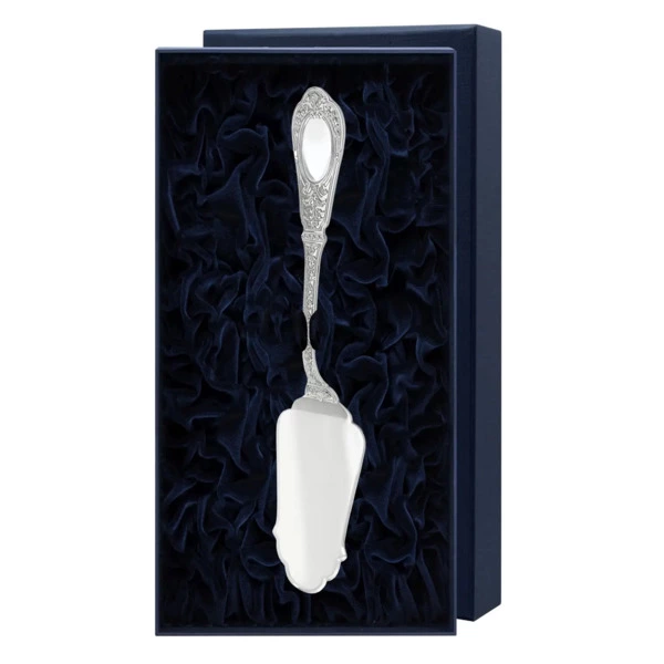 Лопатка для пирожного в футляре АргентА Classic Фамильная 134,76 г, серебро 925