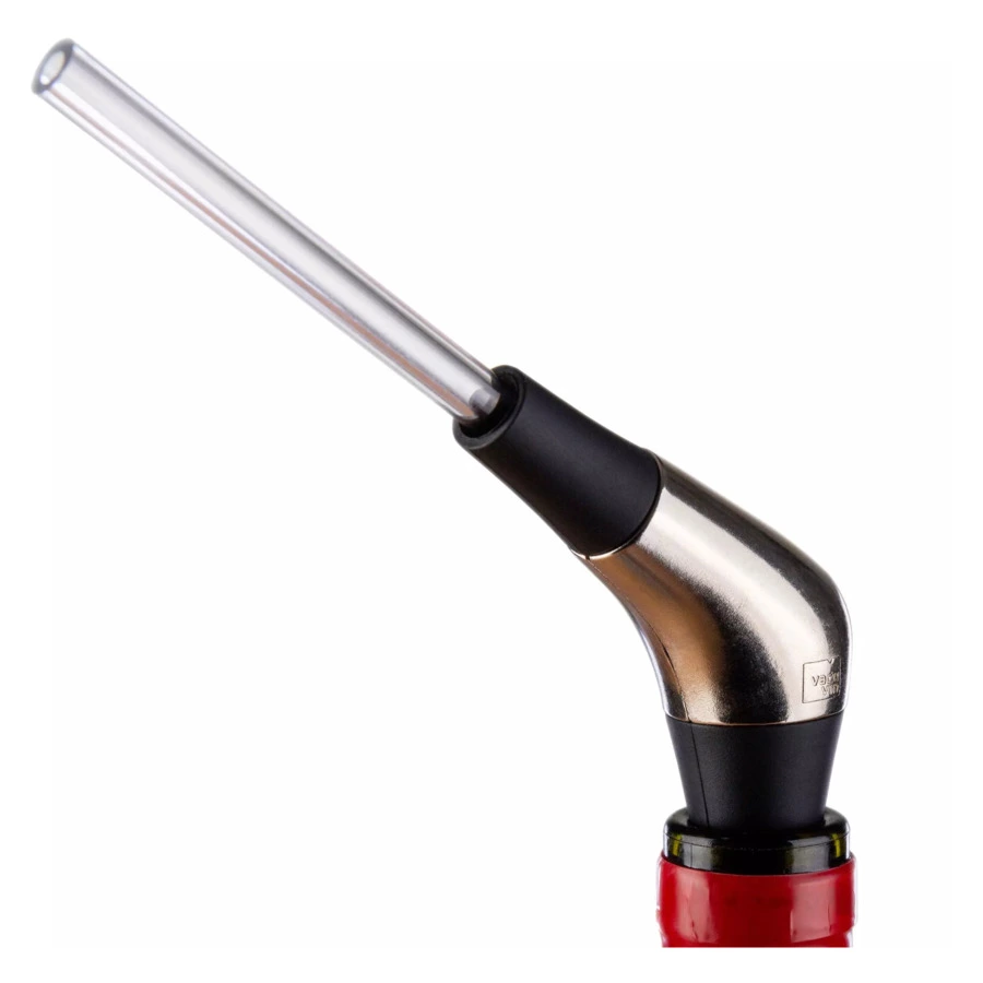 Струер анаэробный Vacu Vin Премиум 13 см, пластик, черный