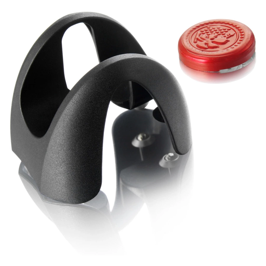 Обрезатель фольги Vacu Vin 5х4,5 см, пластик, черный