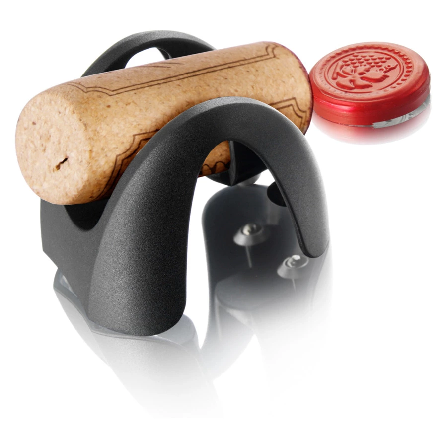 Обрезатель фольги Vacu Vin 5х4,5 см, пластик, черный