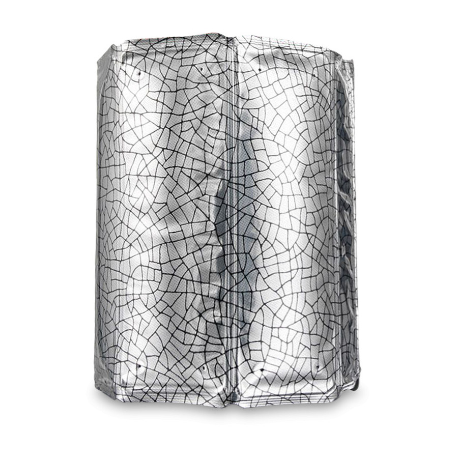 Рубашка охладительная для алюминиевых банок Vacu Vin 10х2,5 см, пластик, серебристая