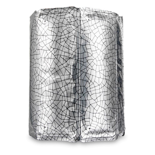 Рубашка охладительная для алюминиевых банок Vacu Vin 10х2,5 см, пластик, серебристая