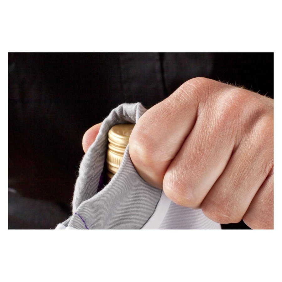 Прихватка для открывания винтовых крышек Vacu Vin 1х2,1 см, силикон, фиолетовая