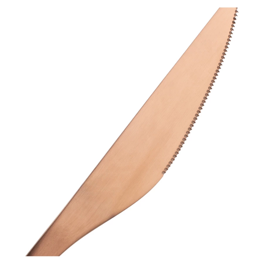 Набор столовых приборов CRISTEMA Rabat на 6 персон 24 предмета, сталь нержавеющая, медный, п/к