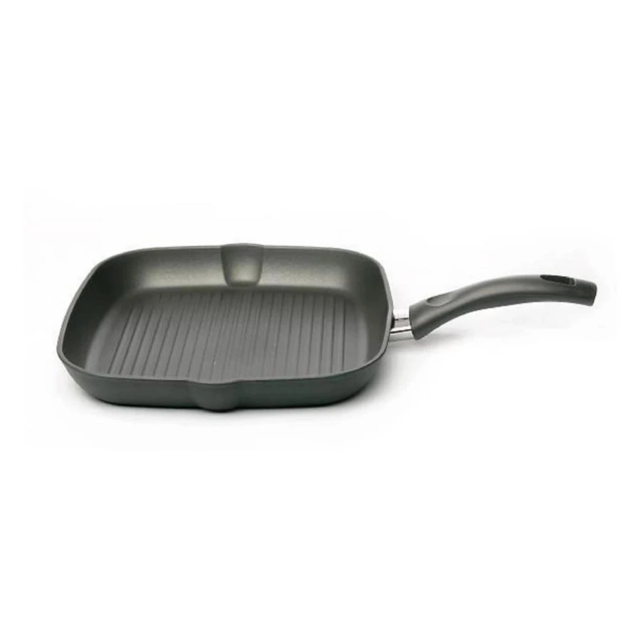 Сковорода гриль Ballarini Cookin 30х47х6,7 см, алюминий, п/к