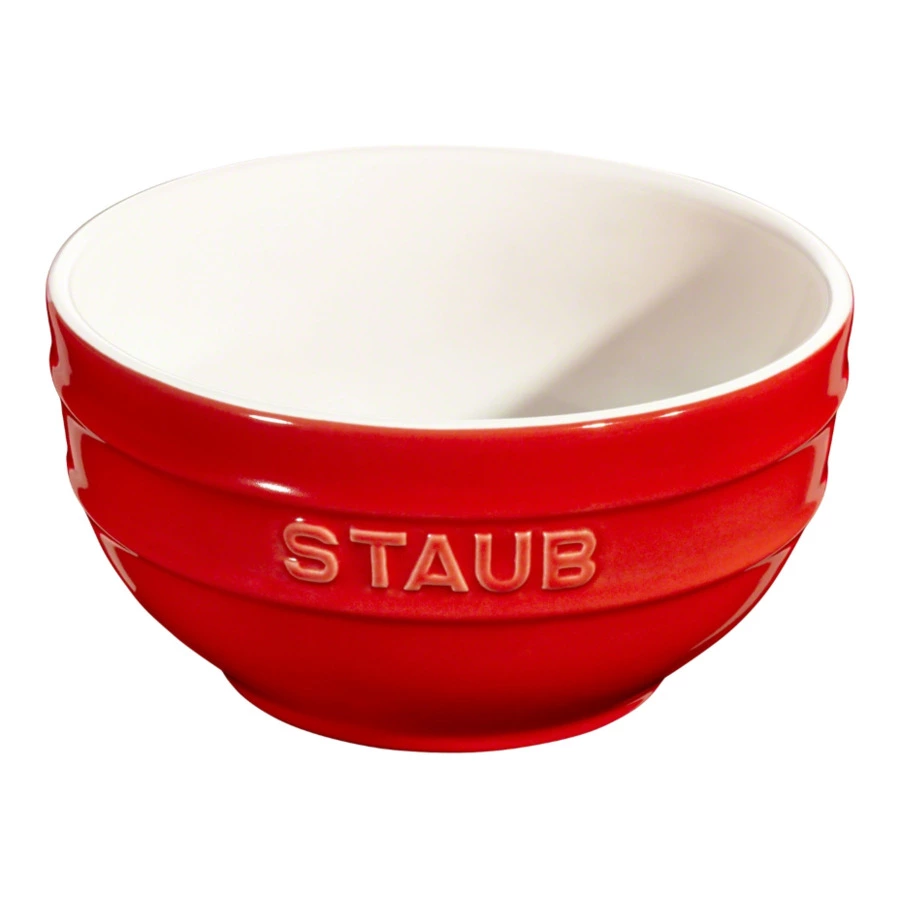 Салатник порционный Staub Ceramic 17х15,5х8 см, керамика, вишневый, п/к