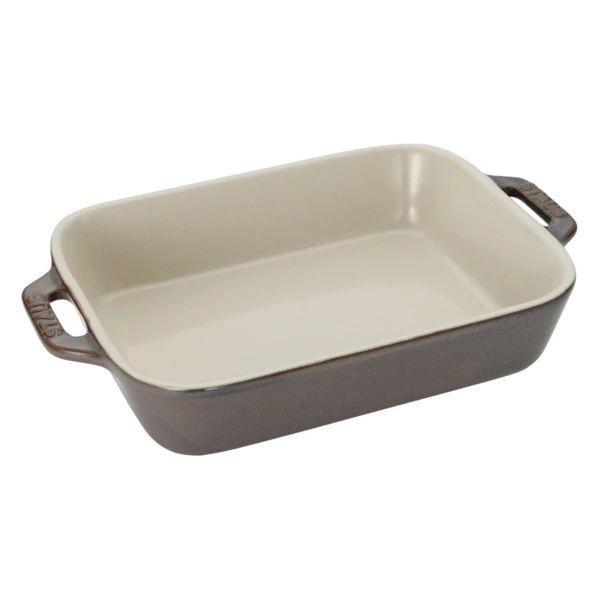 Форма для запекания Staub Ceramic 25,6х16,6х5,2 см, керамика, серая, п/к
