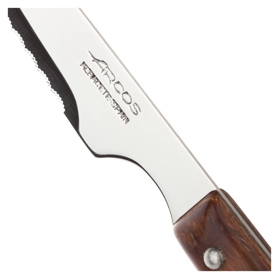 Набор столовых приборов Arcos Steak Knives на 6 персон 12 предметов, нержавеющая сталь, дерево