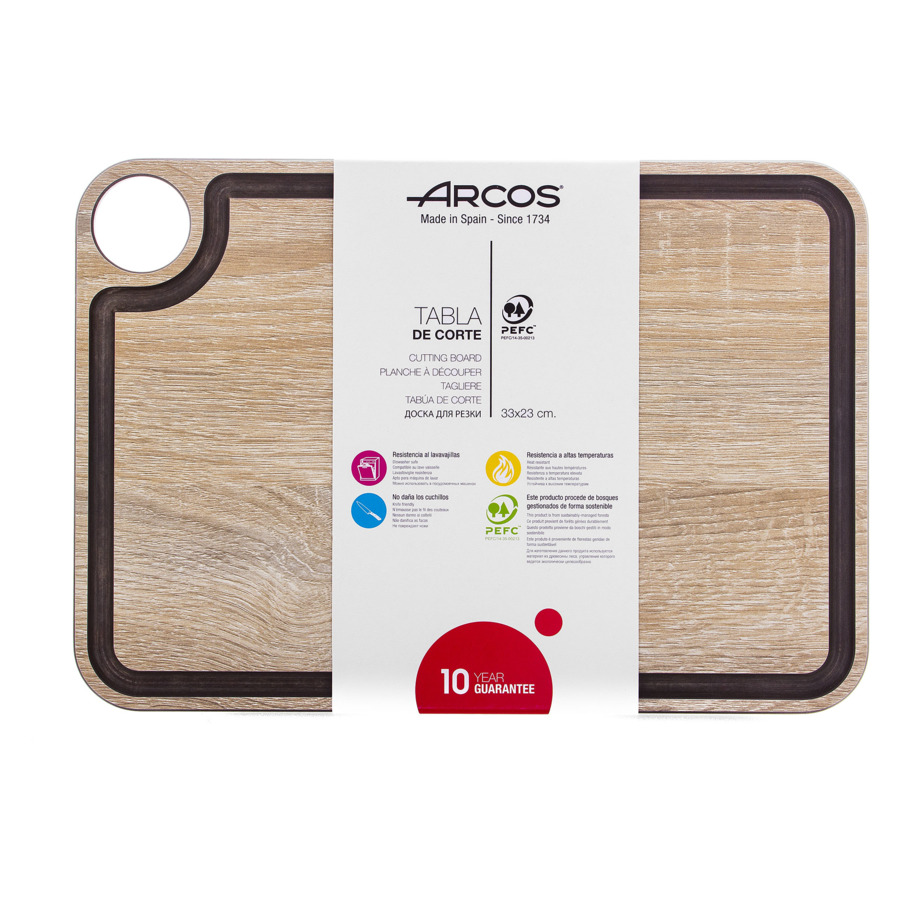 Доска разделочная Arcos Accessories 42х32 см, древесный композит