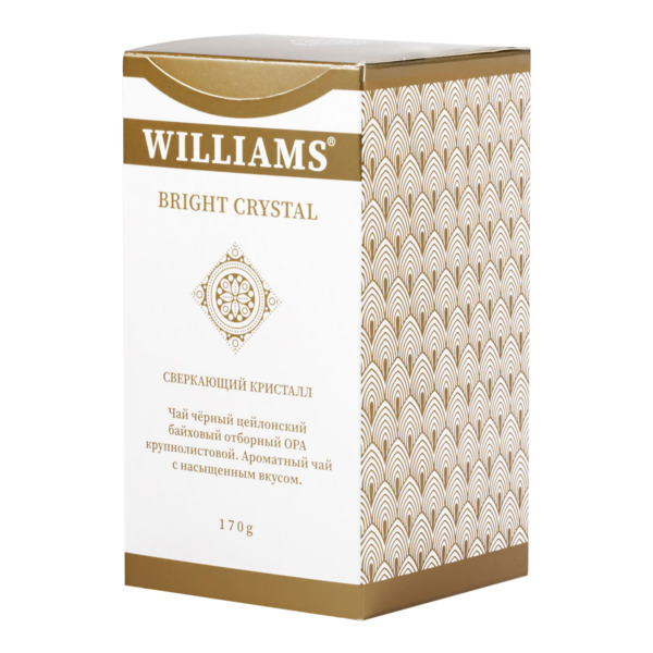Чай черный цейлонский крупнолистовой WILLIAMS Bright Crystal Opa 170 г
